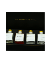 Sodalicious Cocktails<br>Tequila Pack 100ml... 400ML Four tequila-based cocktails handcrafted in Melbourne with real spirits. This curated collection features Ghost Watermelon Margarita, Ghost Lychee Margarita, The Smokey Marg, and Lychee Margarita — bold, vibrant flavours built on premium tequila and mezcal. Includes salt for rimming glasses. These are true bar-quality cocktails. Pour into a shaker, shake, and serve in seconds. No mixers, no measuring needed. Presented in a premium gift box for birthdays or any occasion.