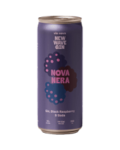  New Wave Nova Nera - Black<br>Raspberry And Soda... 330ML The future of flavour is crisp, clean, and unmistakably New Wave. Using NextGen Distillation and the Pure Extract Method for a fresh fizz infusion bubbling with sweet black raspberries. Via Nova is the future of flavour. Opening more minds to gin with our transformative distillation process that delivers purity and approachable character in every sip. Taste our New Wave Gin™ New Wave Vodka™ and RTDs in modern flavours made for midnight rooftops Sunday sessions and elevated backyard BBQs.