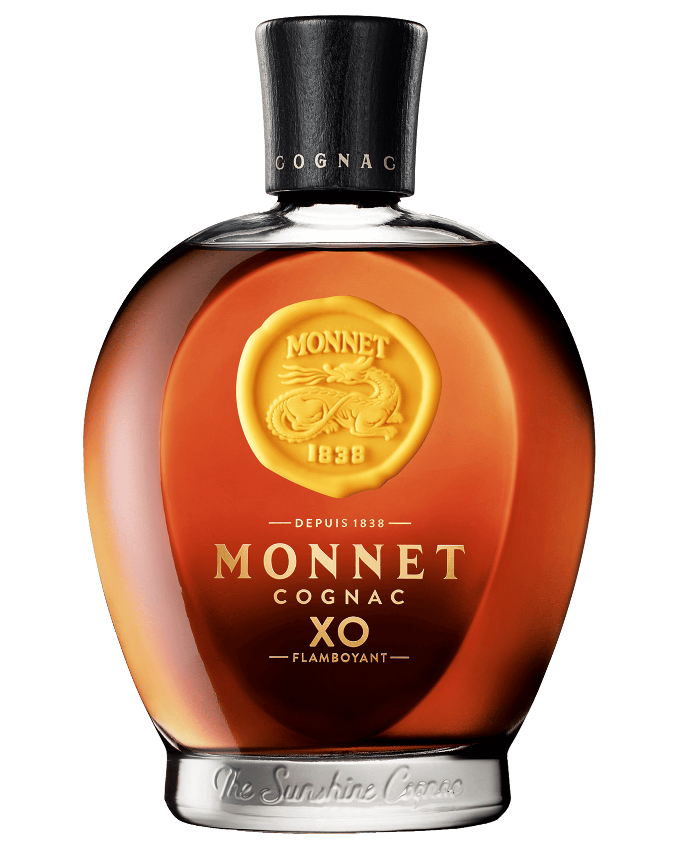 A bottle of the Monnet XO Cognac
