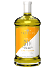  Artemis Kakadu Manuka<br>Saffron Gin  700mL A most unique Gin created from a refined base of Pinot Noir Eau De Vie, Traditional and Australian botanicals including Kakadu Plum and Manuka Honey. The aromas show earthy, butterscotch, floral honey and elegant Juniper. Saffron provides the gin’s striking colour.