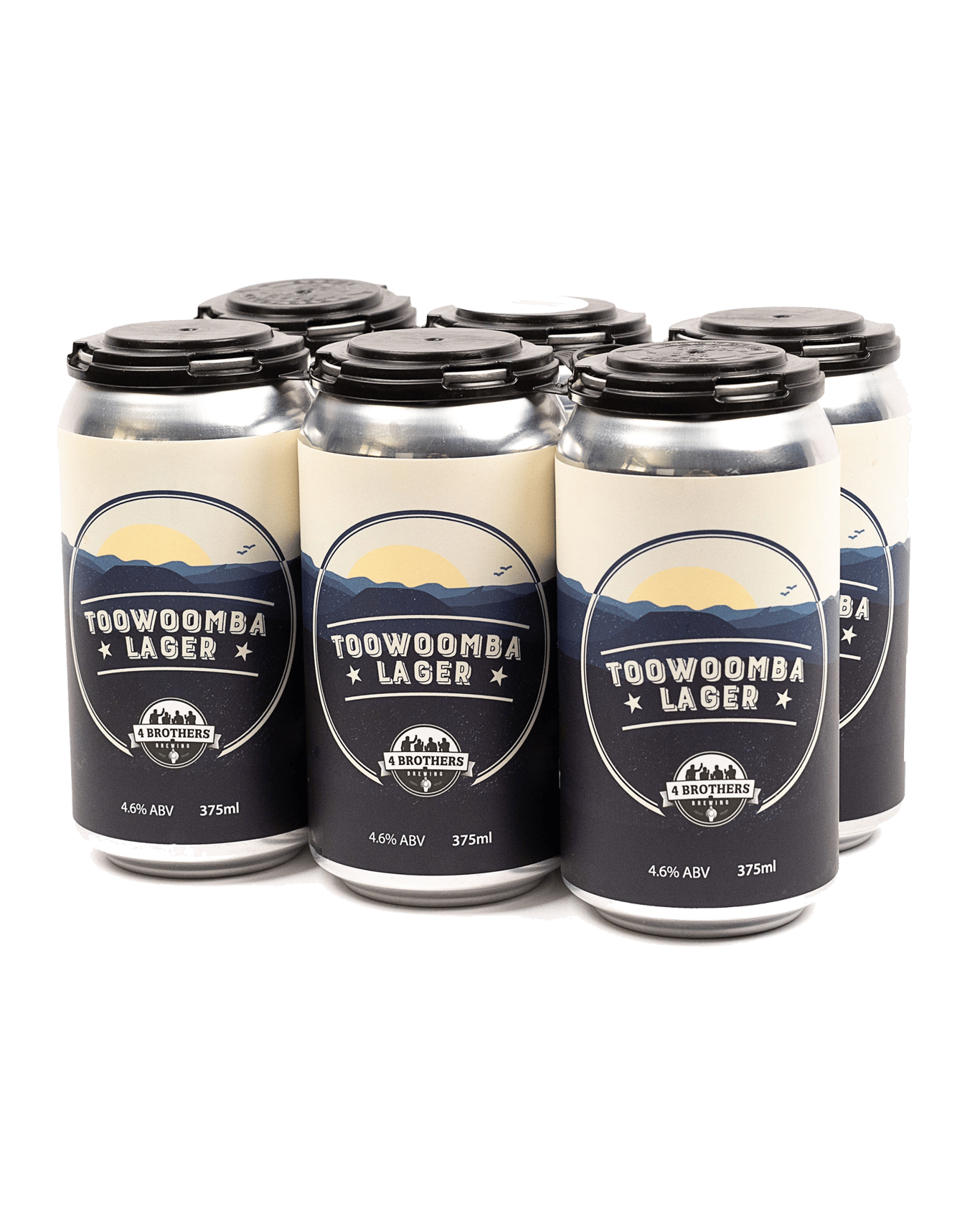 Buy 4 Brothers Brewing Toowoomba Lager 375ml Online (Lowest Price