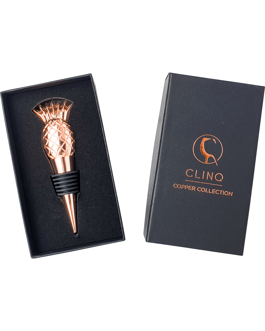Buy Clinq Rose Gold Pineapple Bottle Stopper Online (Lowest Price