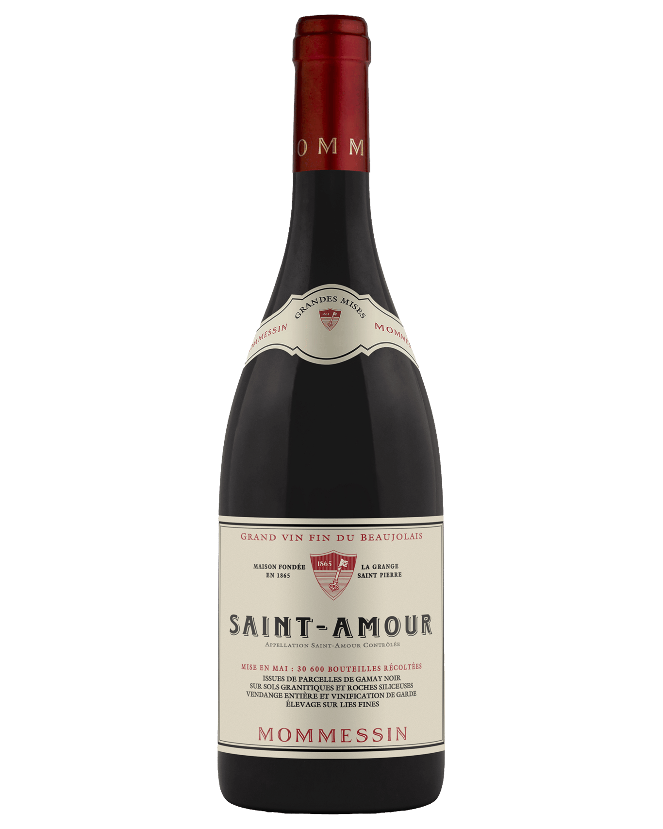 Bottle of Mommessin Saint Amour Beaujolais