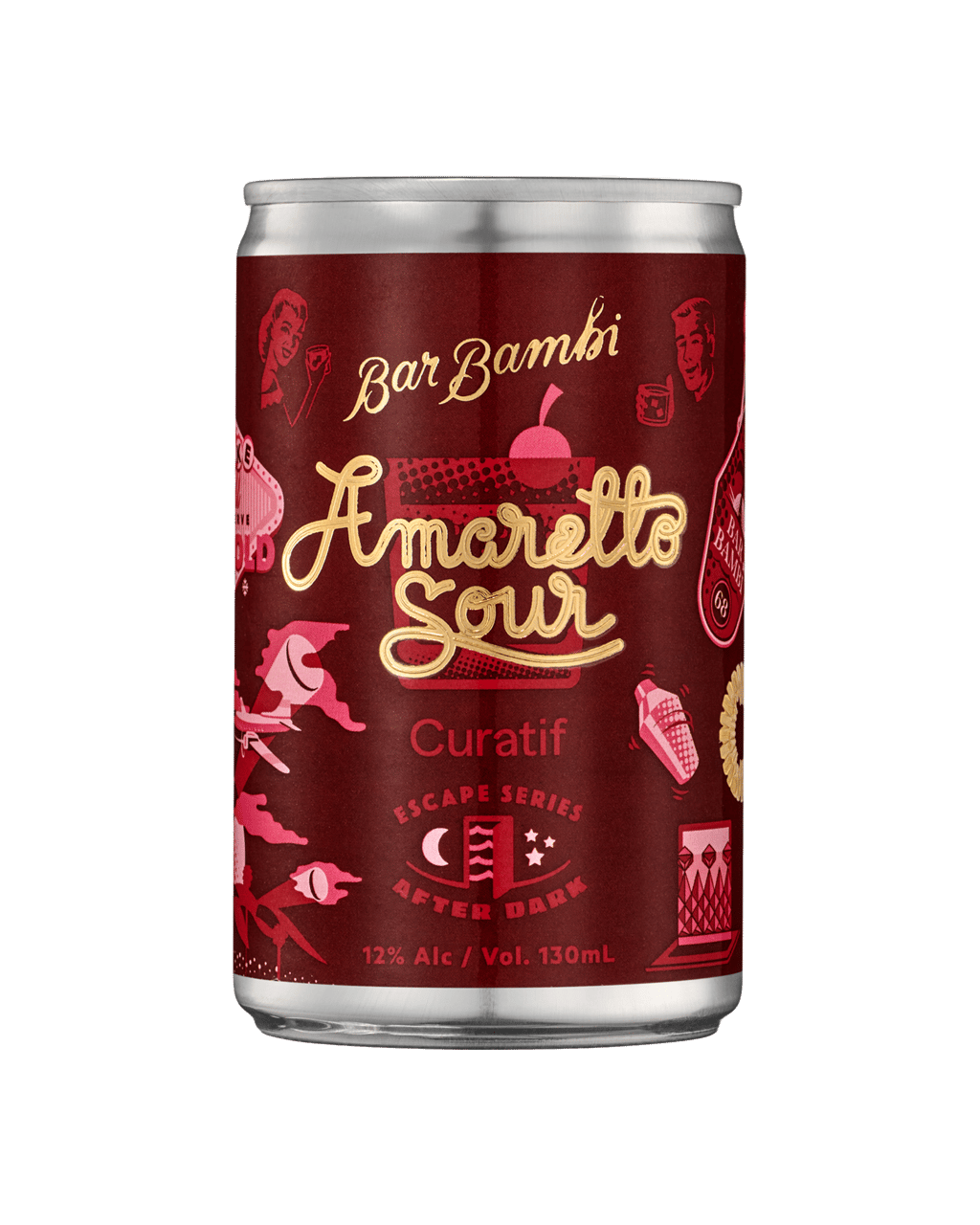 Buy Curatif Amaretto Sour Can 130ml Online (Lowest Price Guarantee