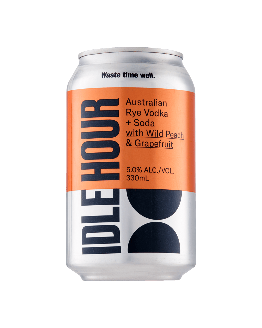 Buy Idle Hour Vodka Soda Wild Peach & Grapefruit Can 330ml Online