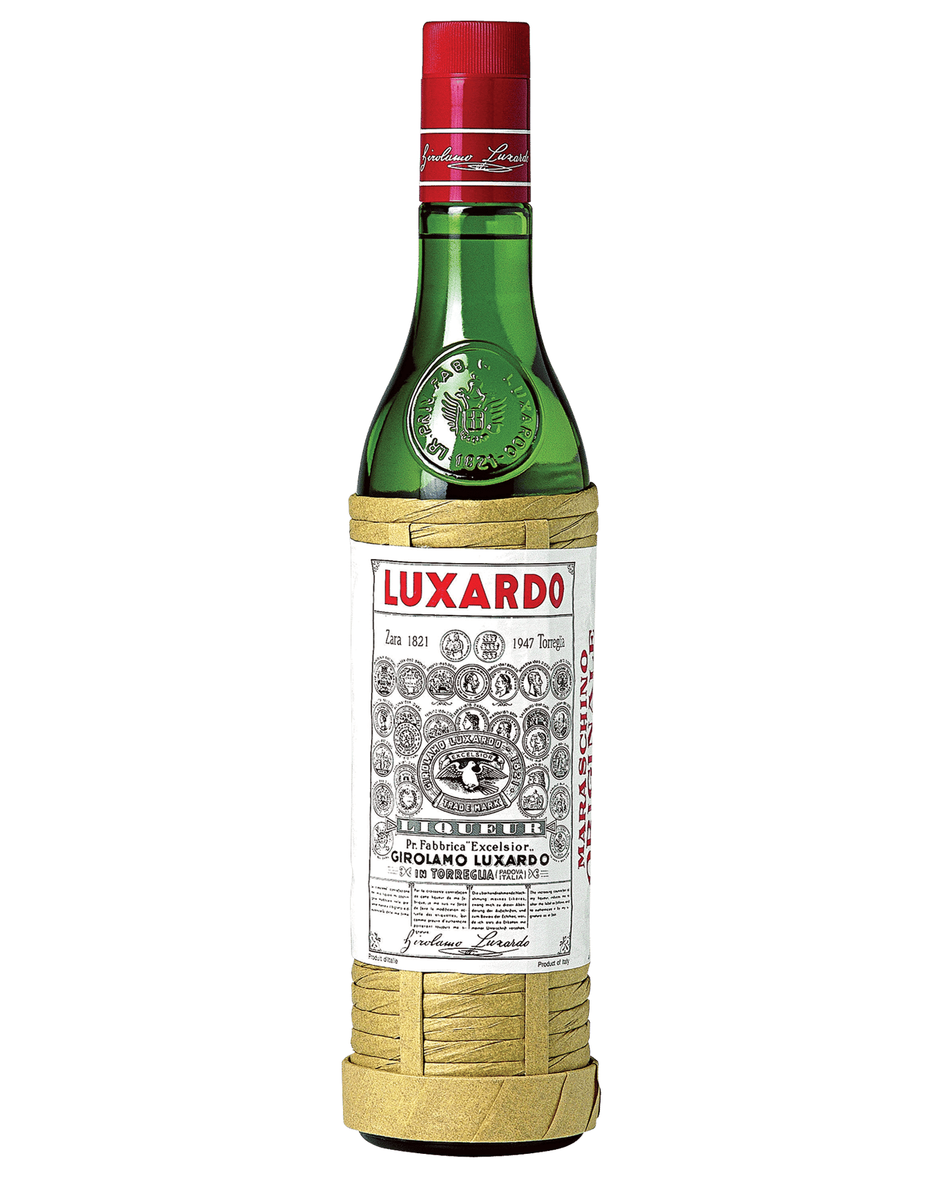 A bottle of Luxardo Maraschino Liqueur