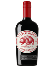  Little Giant Barossa Valley<br>Little Batch... 750ML Little Giant Little batch is the crafting of hand-made, small parcel wines representing unique varieties, vineyards, or wine styles. Monte’ is a medium-bodied Barossa wine with aromatic red berry fruit, spice, and light savouriness. Fresh, flavoursome, and soft on the finish. Perfect with homemade pizza.