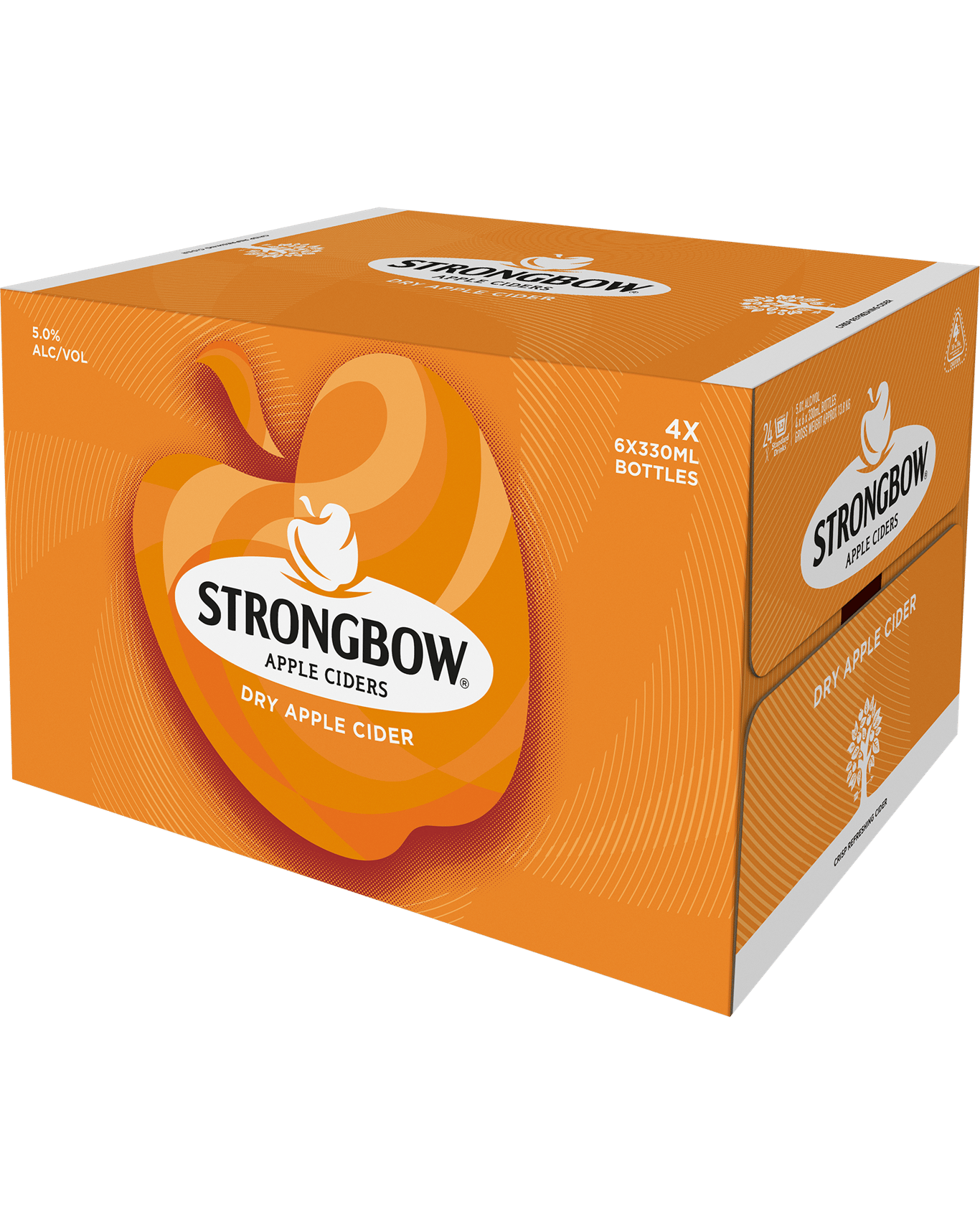 Buy Strongbow Dry Apple Cider Bottles 330ml Online (Lowest Price