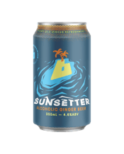 Sunsetter Alcoholic Ginger Beer 355mL