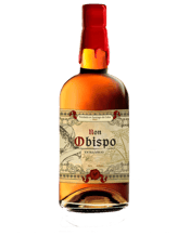  Ron Obispo Rum & Cola Rum<br>700ml  700ML Ron Obispo is aged in small bourbon barrels of 200 litres where the maturation process takes place, adding the wood flavors to the existing licorice, honey, candied fruits and prune hints. The clove, nutmeg and vanilla spicy notes represent a trip back to the true roots of the genuine Cuban rums.