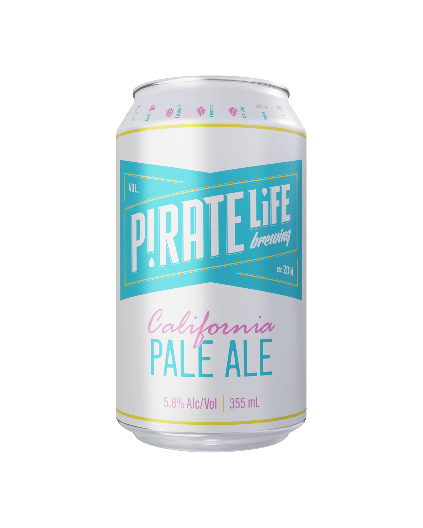 Buy Pirate Life Brewing California Pale Ale 355ml Cans Online (Lowest