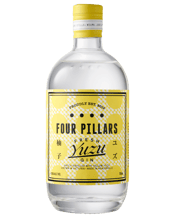  Four Pillars Fresh Yuzu Gin<br>700ml  700ML At Four Pillars, our passion for pushing flavour boundaries of gin has taken us around the world in search of botanicals and ingredients. Our travels to Japan and our collaborations with Japenese distillers and chefs gave us a particular appreciation for the strange and wonderful yuzu. And now here is our ultimate expression of Fresh Yuzu Gin