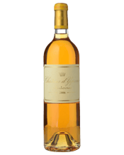  Chateau D'yquem 2006  750mL In light of the extremes of weather from one end of the growing season to the other, this vintage alone suffices to illustrate the dexterity, responsiveness, and expertise of the Yquem team. Overcoming the effects of poor weather (said to be unsurmountable by some...), they coped perfectly with harvesting each plot at the optimum moment.
