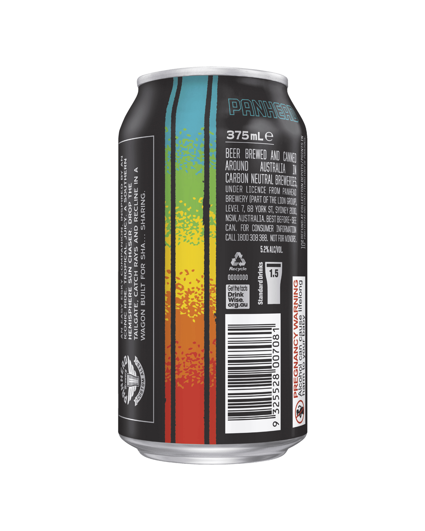 Buy Panhead Sandman Hazy Pale Ale 375ml Can Online (Lowest Price Guarantee) Best Deals + Same