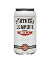  Southern Comfort & Cola Cans<br>375ml  375ML A fusion of peach, spices and Bourbon that captures the essence of America's South. This pre-mix of Southern Comfort and Cola is convenient and ready to drink for lovers of +Southern+ and is now available in convenient 10 packs.