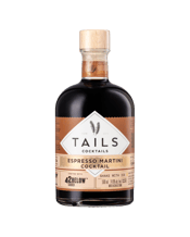 Tails Cocktails 42 Below<br>Espresso Martini... 500mL Discover the balance of rich, bitter coffee, 42 Below Vodka and sweet, silky liqueur with a creamy finish. Simply add ice, shake and pour. Each bottle makes 4 cocktails, perfect for sharing with friends.