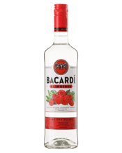  Bacardi Raspberry 700ml  700ML BACARDI Raspberry is a crisp blend of white rum with sweet and tangy raspberry flavours. Try a delicious twist on the original BACARDI Mojito by switching BACARDI Carta Blanca with BACARDI Raspberry... Just add lime, sugar, mint and fresh berries.​