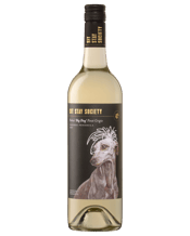  Sit Stay Society Portia's<br>'big Dog' Pinot... 750mL Proudly Australian, Sit Stay Society celebrates our best companions who are always by our side, dogs. Inspired by their mighty character, 'Big Dog' is a range of wines that honour our larger canine companions. Portia's Pinot Grigio has aromas of lifted nashi pear and white nectarine with a touch of citrus blossom. A balance of sweet nashi pear flavours and acidity on the mid palate. Hnts of cinnamon allow for another layer of complexity. perfect pairing with your next grilled fish dish.