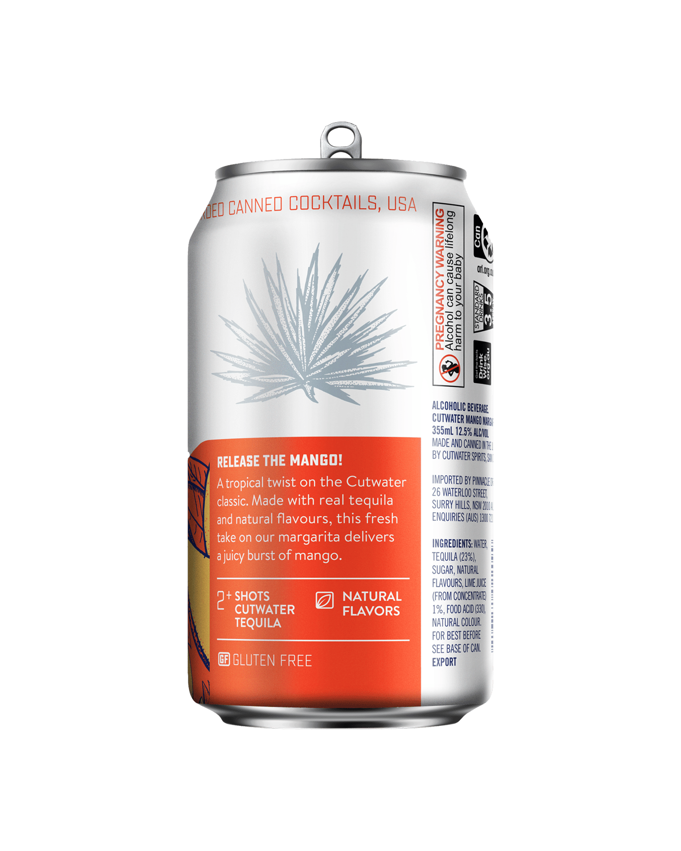 Buy Cutwater Mango Margarita Can 355ml Online (Lowest Price Guarantee