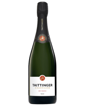 Taittinger Brut Reserve<br>Champagne Nv 750ML Typical of the Taittinger 'house style, their non vintage Champagne is superbly well-balanced and easy to drink. Smoothly textured with delicate fruit flavours and subtle toasty yeast characters it is an ideal aperitif.