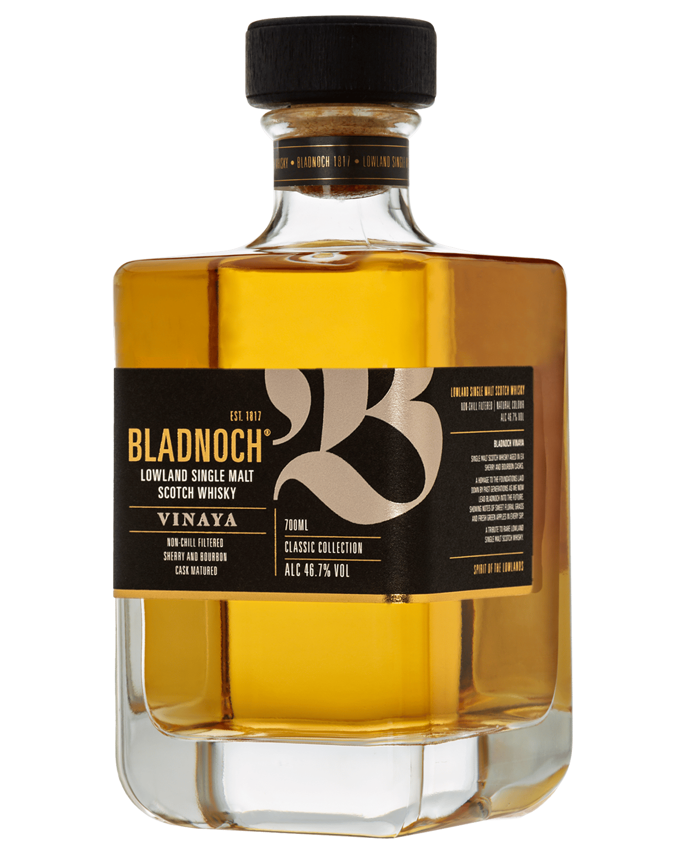Buy Bladnoch Vinaya Lowland Single Malt Scotch Whisky 700ml Online