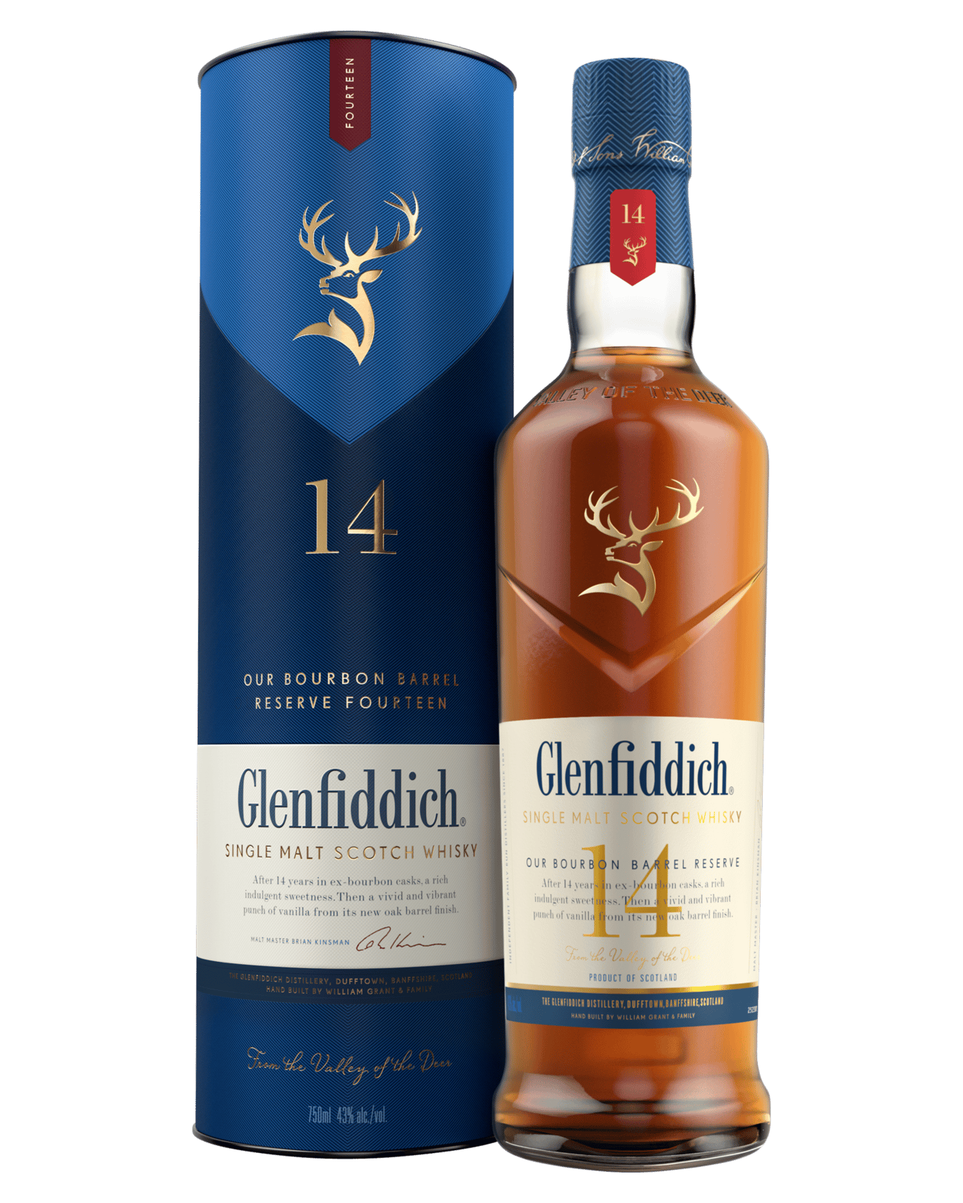 14 Year Old Single Malt Bourbon Barrel Reserve