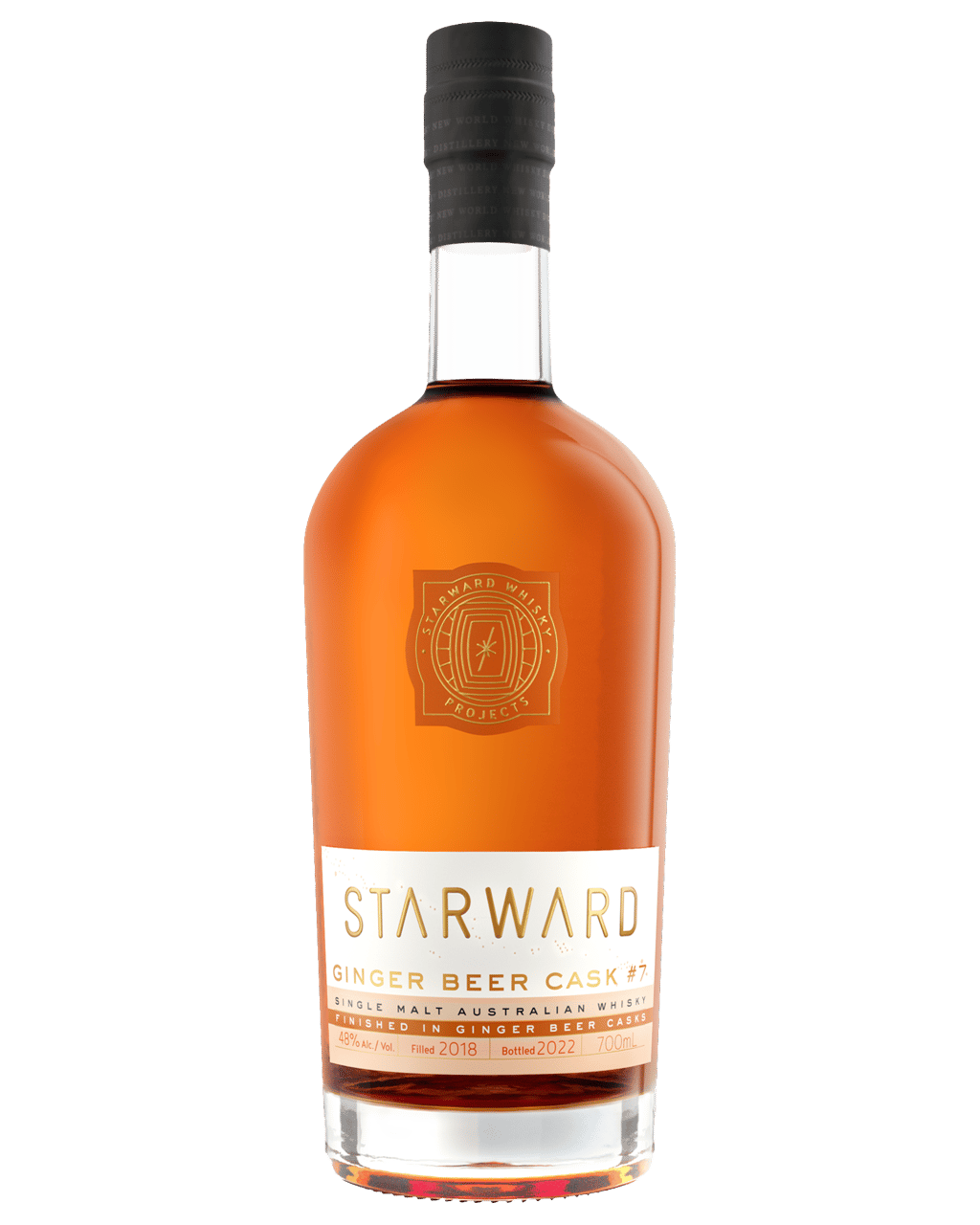 Buy Starward Ginger Beer Cask 7 Australian Single Malt Whisky 700ml ...