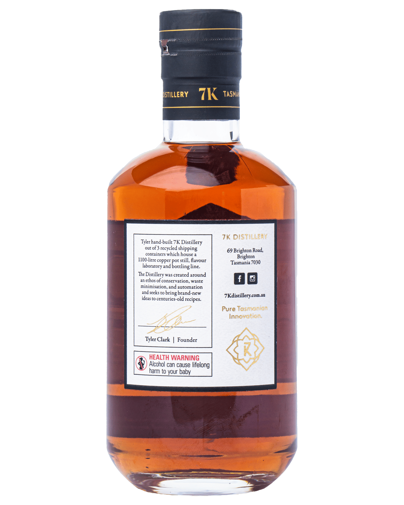 Buy 7k Distillery Port Cask Australian Single Malt Whisky 500ml Online