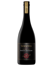  Serafino Mclaren Vale<br>Reserve Grenache  750mL Medium bodies, with a long even bright palate. This brightness is super silky with spice, violets and plums. A fruit forward style with beautiful complexity.