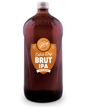  Good George Brut Ipa 946ml  946mL This Brut IPA looks pale and light, and has aromas of citrus, mangoes, and white grape. On the palate it's very dry, fresh, and has a clean finish.