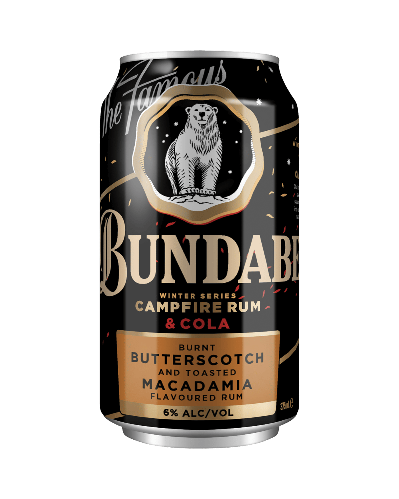 Buy Bundaberg Winter Series Campfire Rum & Cola 6 375ml Online (Low Prices) from Dan Murphy