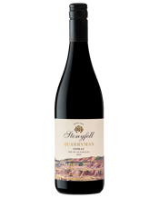  Stonyfell Quarryman South<br>Australia Shiraz  750ML The historic regional home for Stonyfell began its life as a local quarry of stone and slate, where our original winery cellars were crafted using these materials. This wine honours our heritage. This wine offers beautiful complex aromas of blackberries, cherries and peppercorns, that flow into a rich and velvety palate brimming with dark plum and spices notes of clove, with a long finish.
