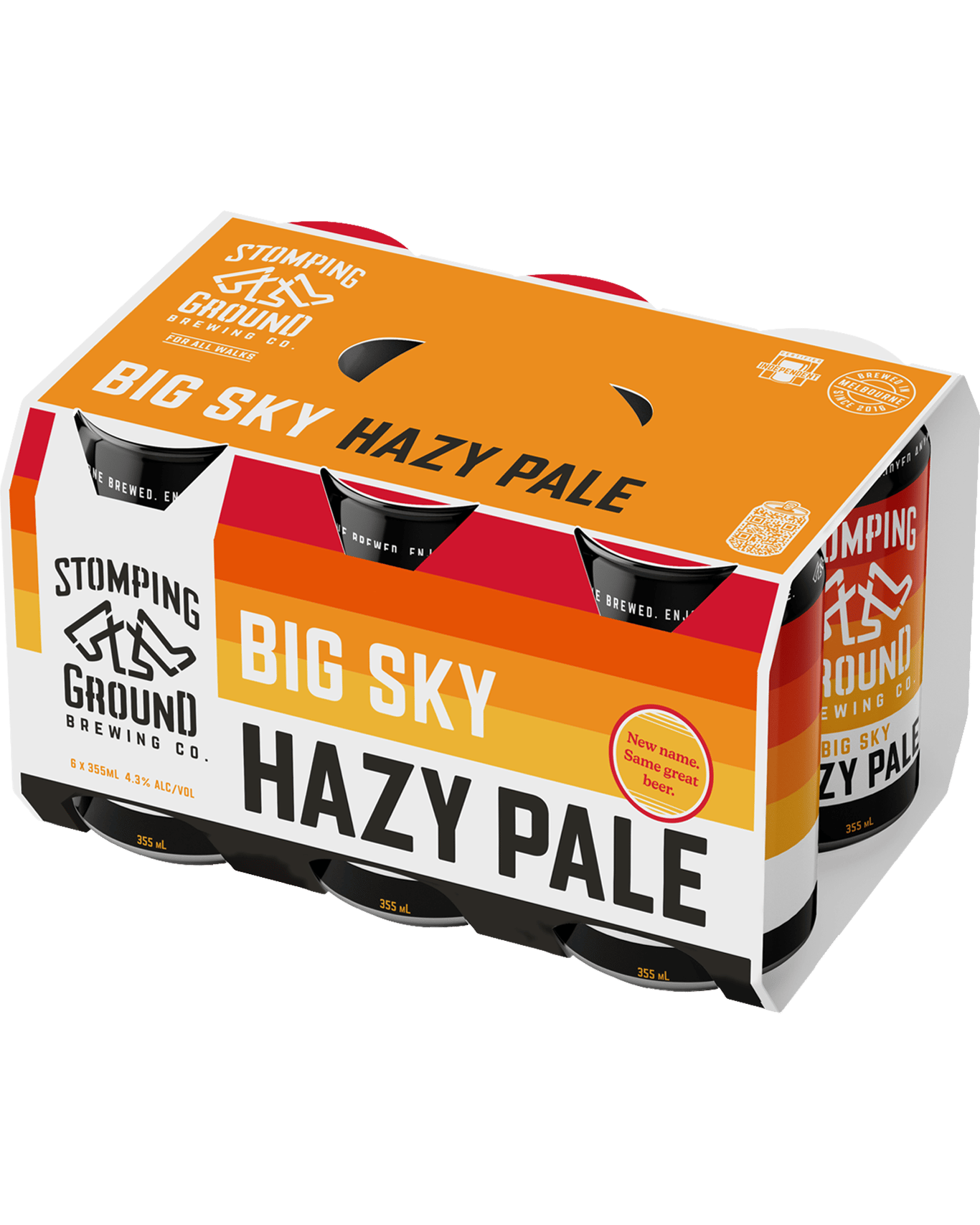 Buy Stomping Ground Big Sky Hazy Pale 355ml Online (Lowest Price