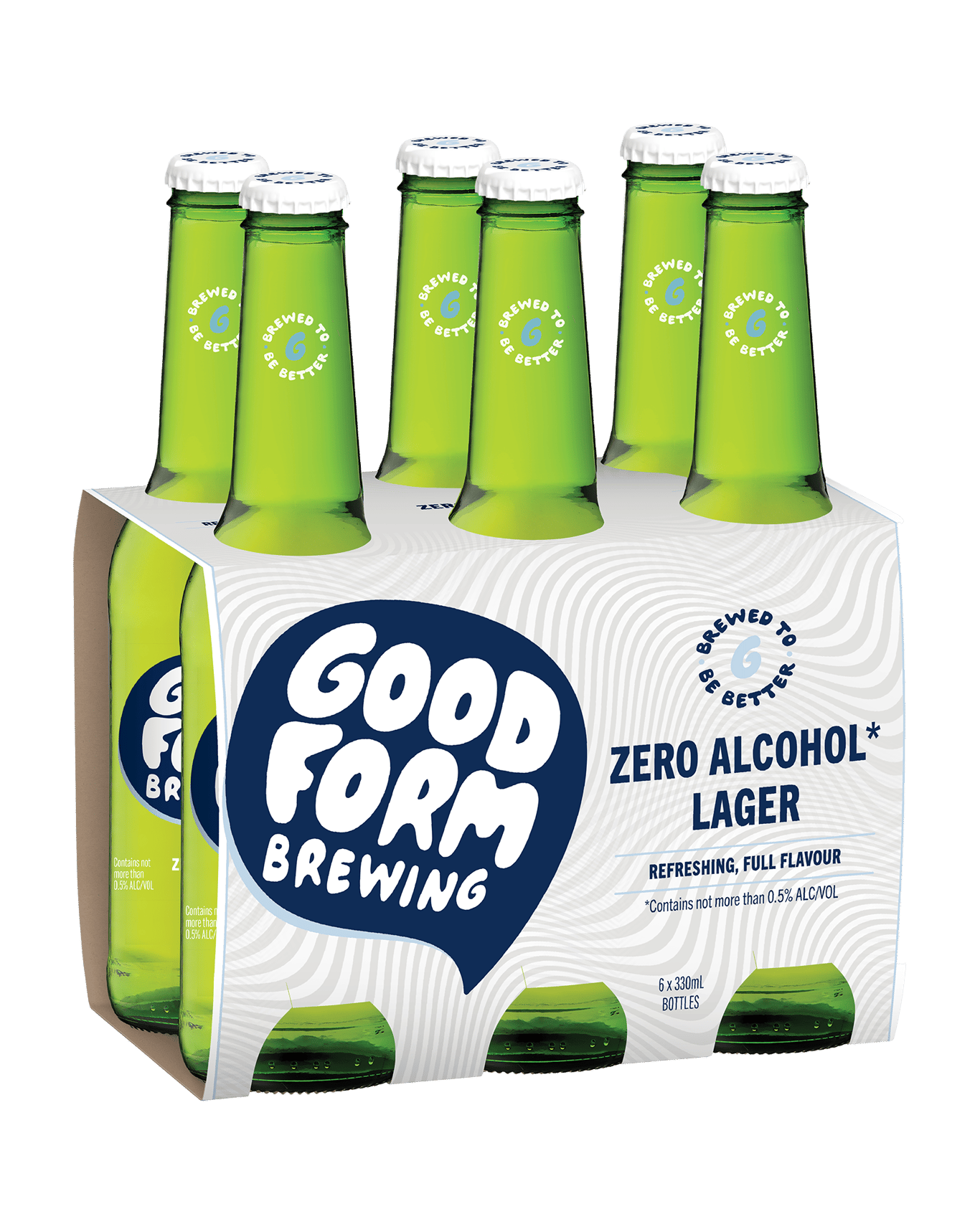 Buy Good Form Zero Alcohol Lager Bottle 330ml Online @Lowest Price