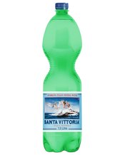  Santa Vittoria Sparkling<br>Mineral Water 1.5l  1.5L Santa Vittoria, Italy's famous mineral water carbonated and bottled at the source in Northern Italy.
