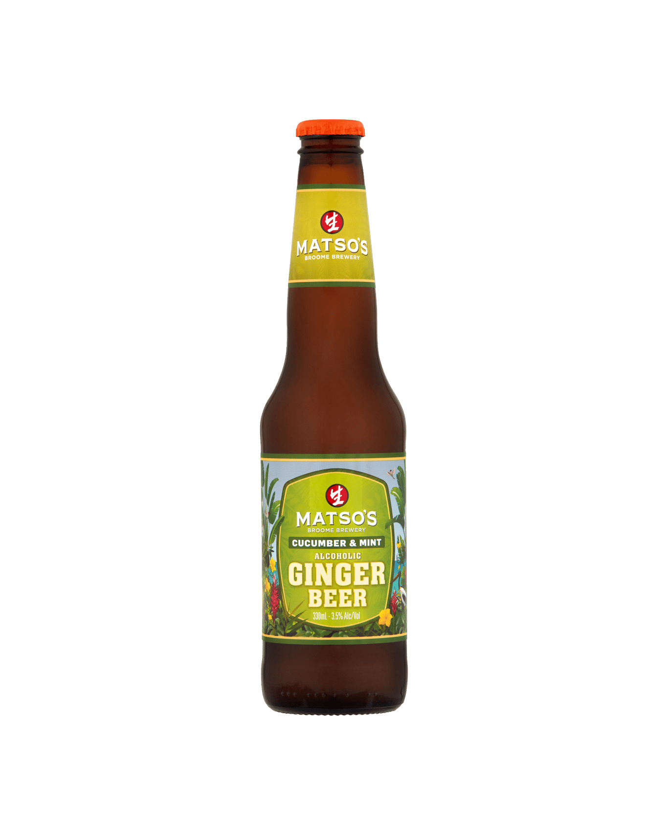 Buy Matso's Ginger Beer Cucumber & Mint Bottles 330ml Online (Lowest