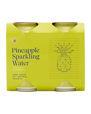 Buy Strangelove Pineapple Sparkling Water Cans 330ml Online (Low Prices ...