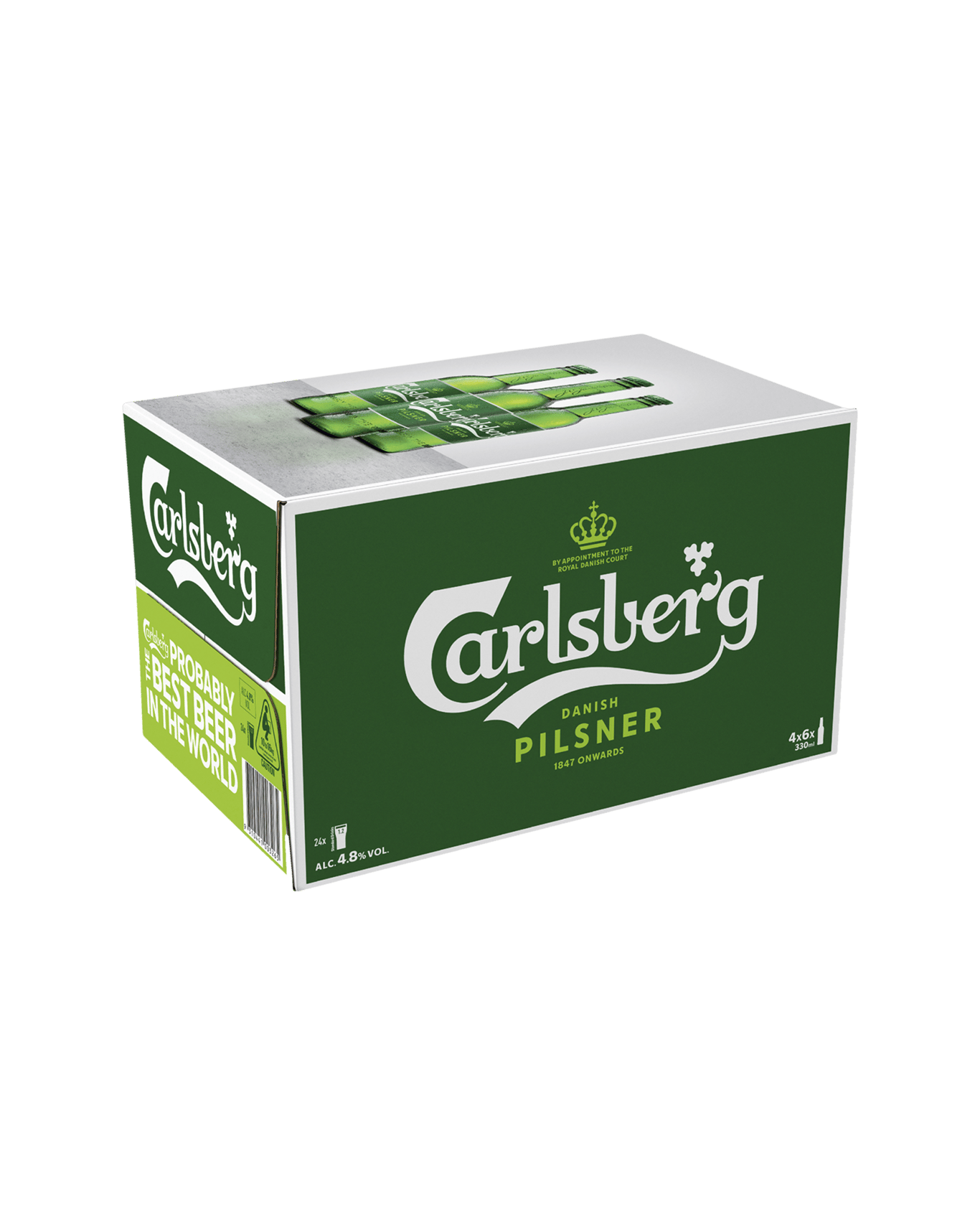 Buy Carlsberg Green Lager Bottles 330ml Online (Lowest Price Guarantee ...