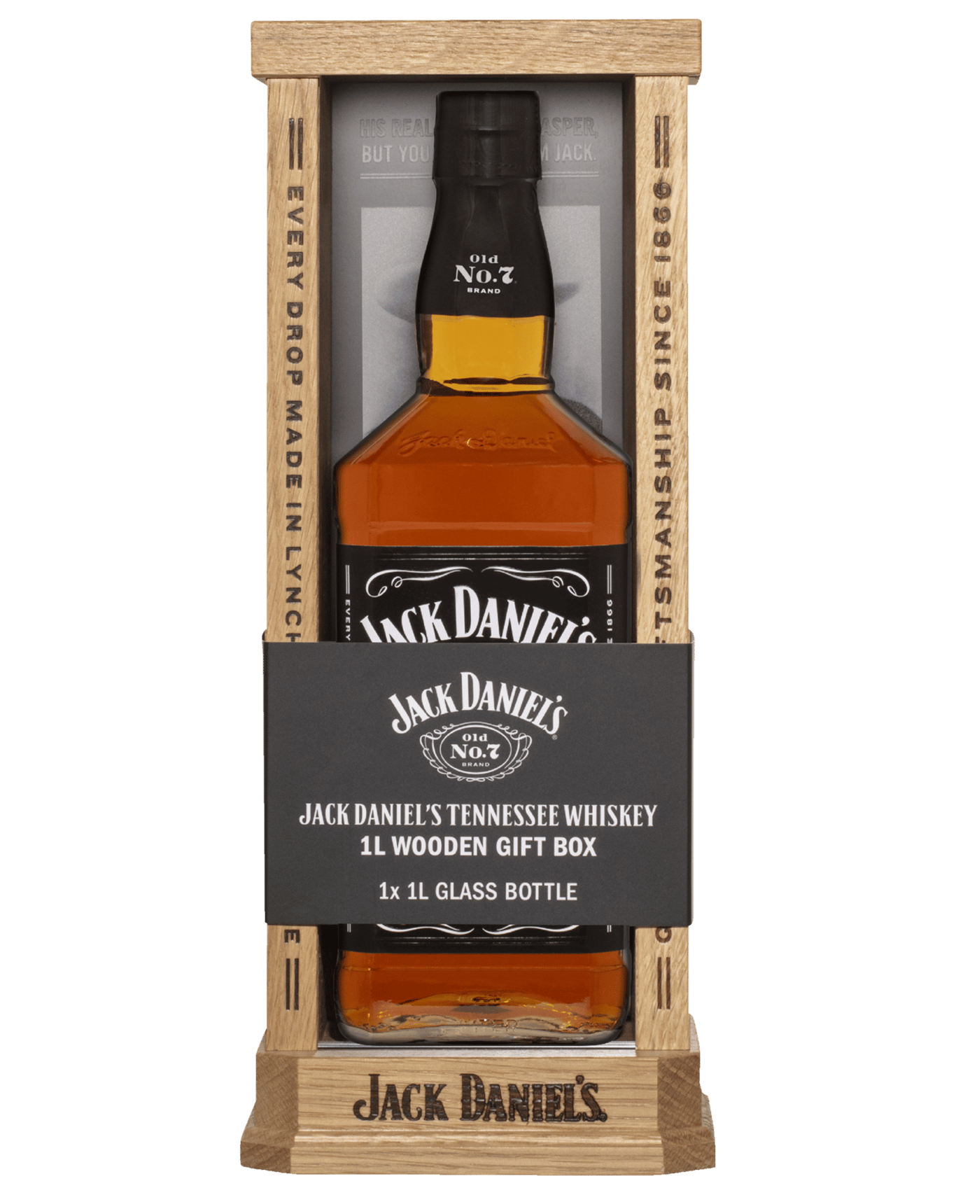 Buy Jack Daniel's 1l Wooden Giftbox Online (Lowest Price Guarantee