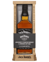  Jack Daniel's 1l Wooden<br>Giftbox  1000ML 