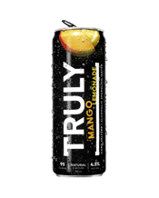  Truly Hard Seltzer Mango<br>Lemonade 330ml  330mL Each 330ml can of Truly has 4.5% alc./vol. with only 1g sugars and 95 calories for refreshment that won’t weigh you down. Made with natural flavours.​