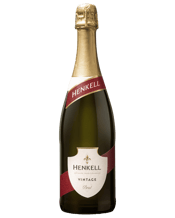  Henkell Vintage Brut  750ML Crafted in the Loire Valley, France, from hand-harvested grapes, this Henkell Vintage pays tribute to our founder Adam Henkell, who learned the fine art of sparkling wine production in France.