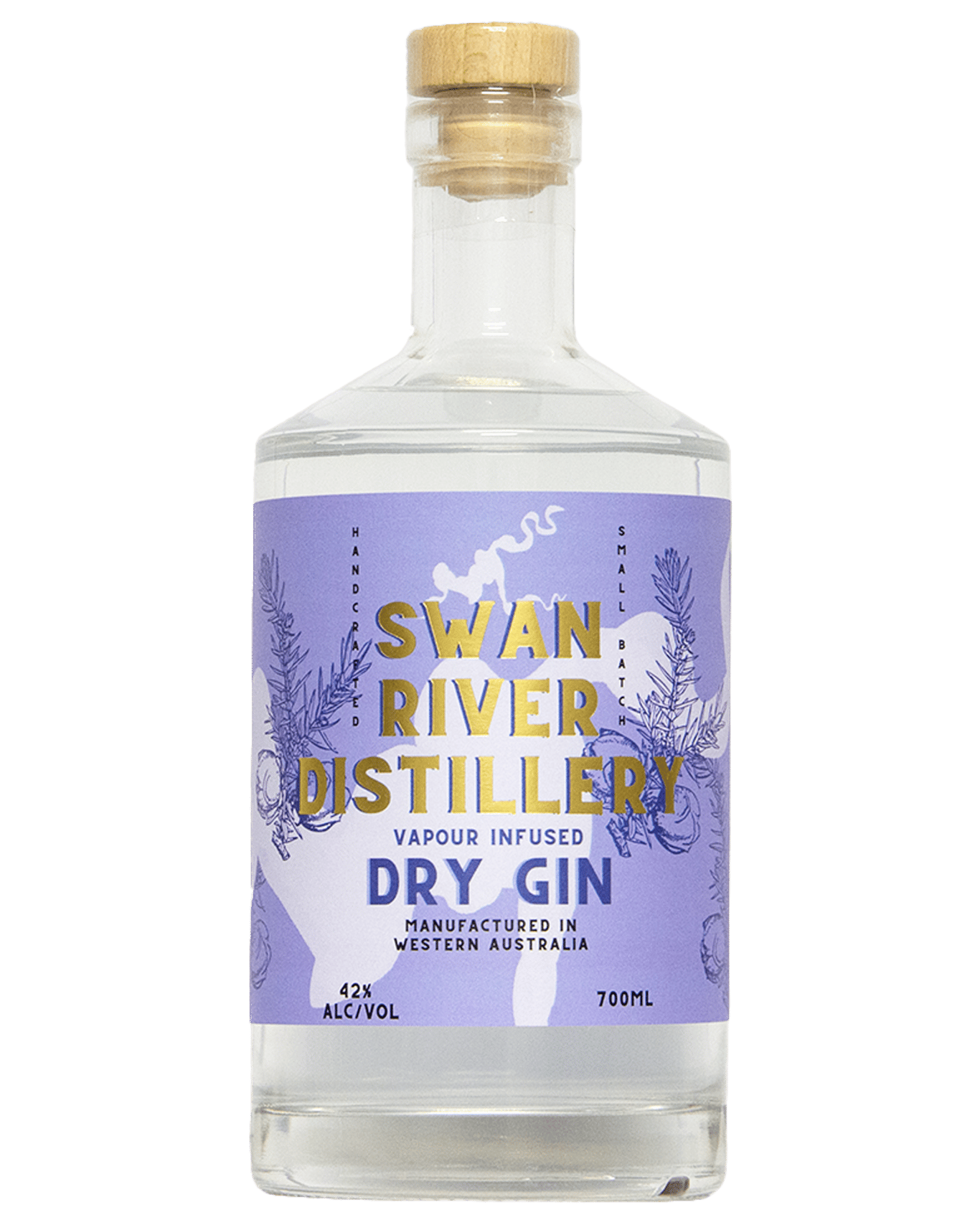 Buy Swan River Distillery Dry Gin 700ml Online (Lowest Price Guarantee