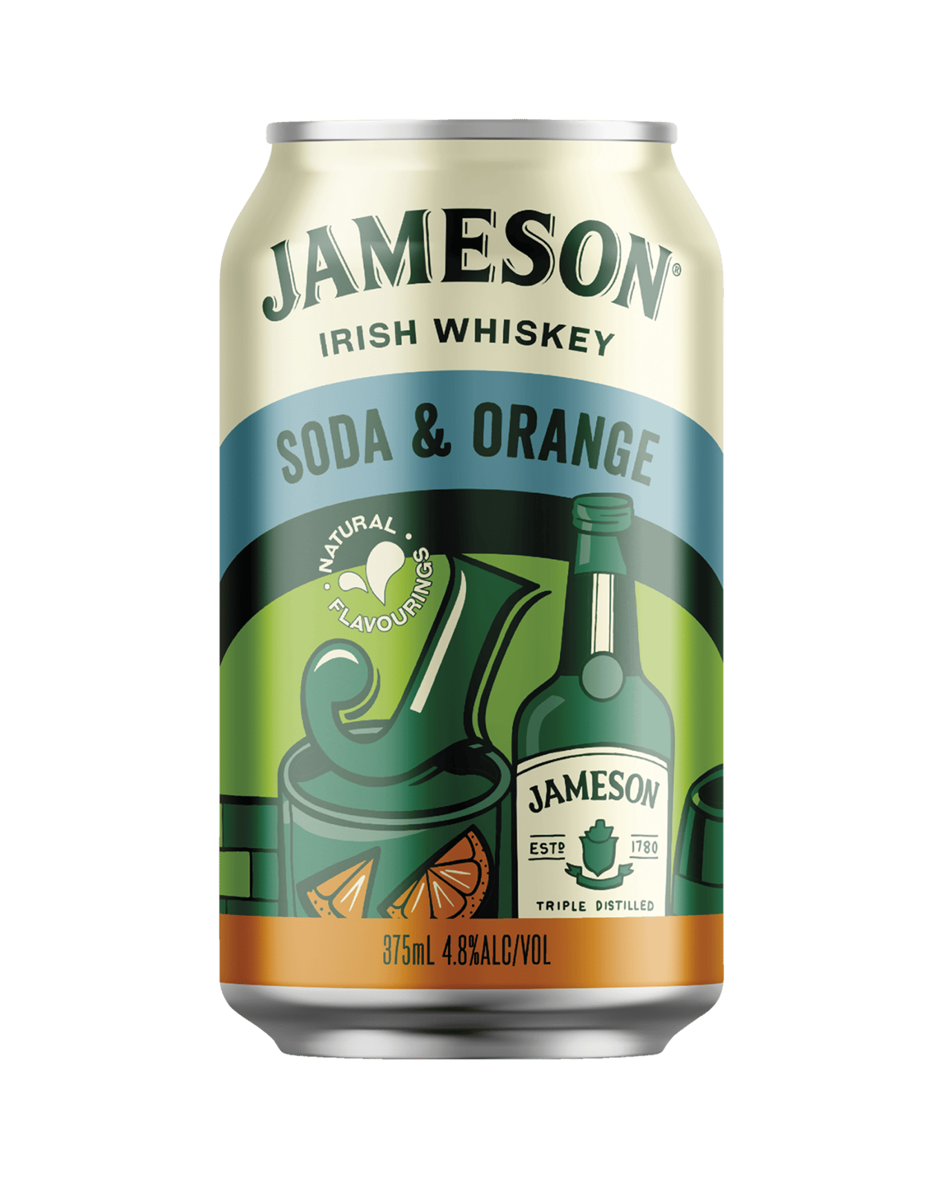 Buy Jameson Soda Orange Can 375ml Online (Lowest Price Guarantee) Best