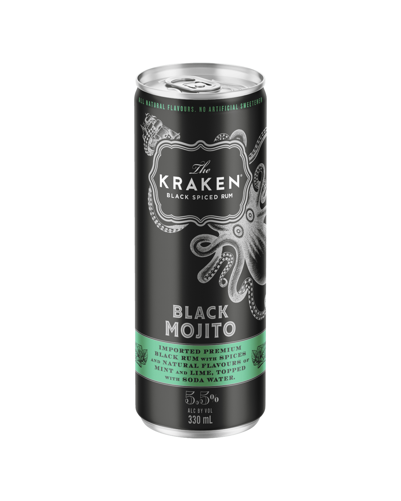 Buy The Kraken Black Mojito Cans 330ml Online (Lowest Price Guarantee