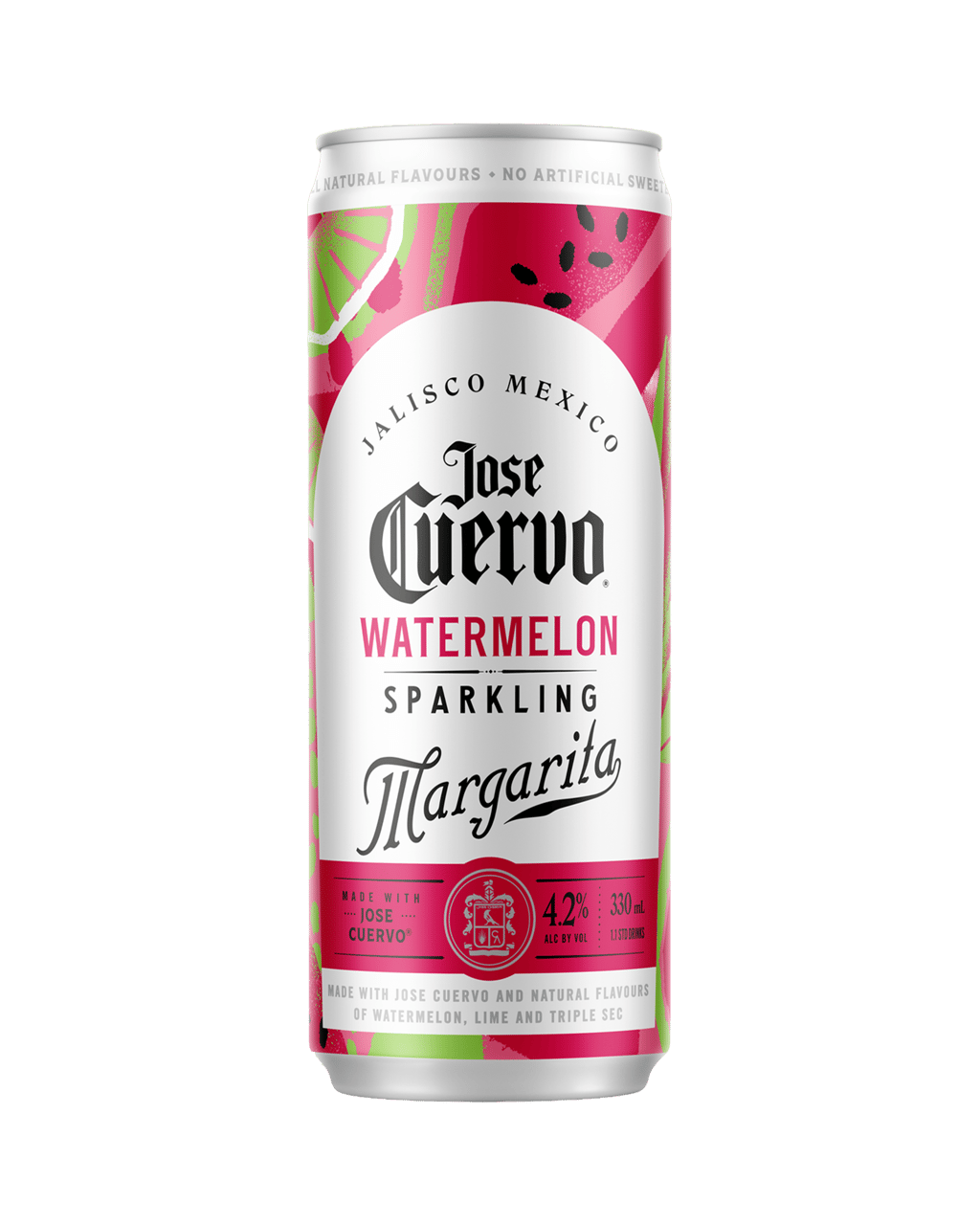 Buy Jose Cuervo Sparkling Watermelon Margarita 330ml Online (Lowest