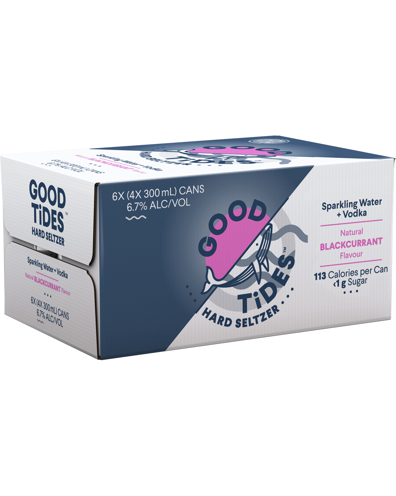 Buy Good Tides Seltzer Blackcurrant 300ml Online @Lowest Price
