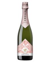 Light and savoury Croser Rosé NV sparkling wine enhanced by classic craft botanicals from 78 Degrees Distillery.
