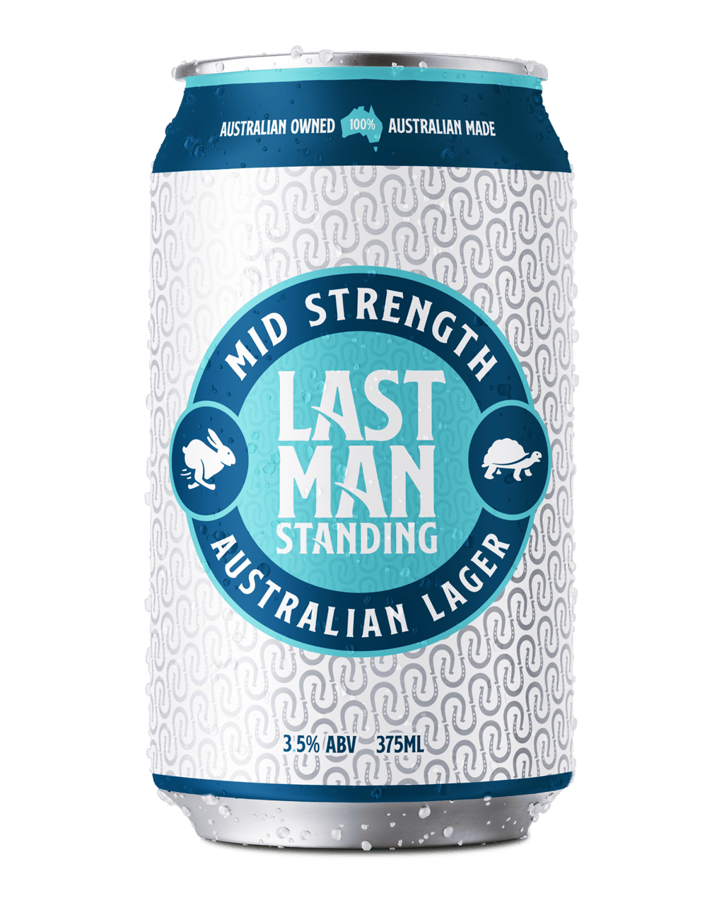 Buy Last Man Standing Lager Mid Cans 375ml Online (Lowest Price