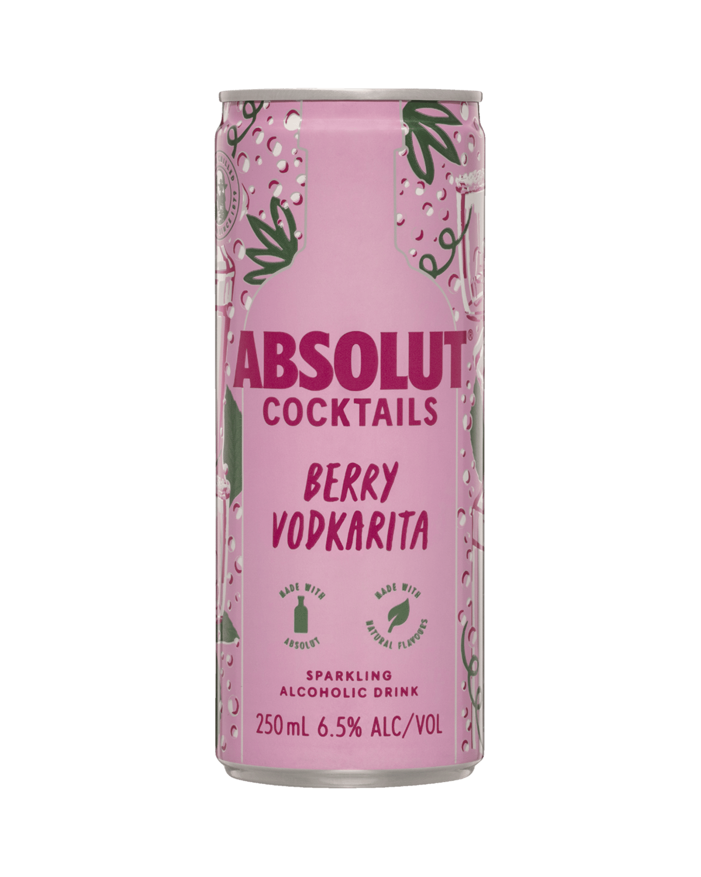 Buy Absolut Berry Vodkarita Can 250ml Online (Lowest Price Guarantee